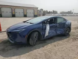 Salvage cars for sale from Copart Pekin, IL: 2023 Toyota Prius LE