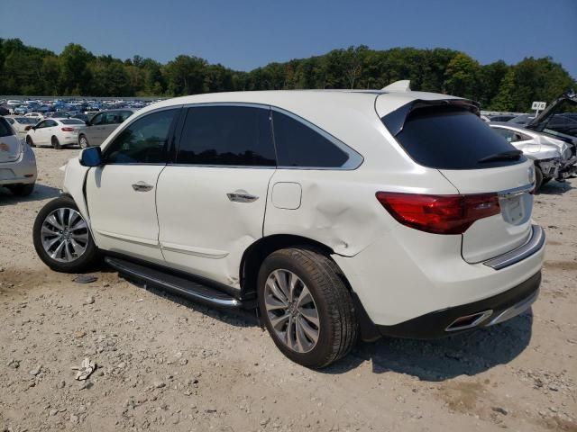 2016 Acura MDX Technology