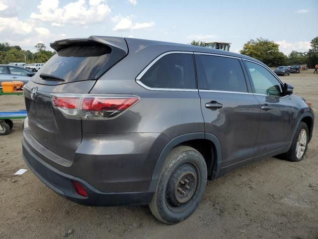 2016 Toyota Highlander LE