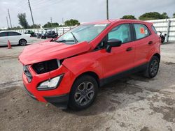 2018 Ford Ecosport S en venta en Miami, FL