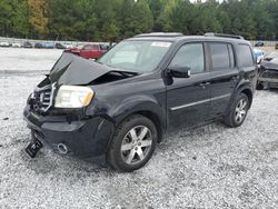 Salvage cars for sale at Gainesville, GA auction: 2015 Honda Pilot Touring