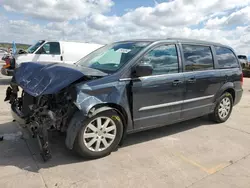 Salvage cars for sale at Grand Prairie, TX auction: 2014 Chrysler Town & Country Touring