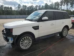 Land Rover salvage cars for sale: 2012 Land Rover Range Rover Sport HSE