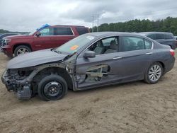 Salvage cars for sale at Greenwell Springs, LA auction: 2015 Honda Accord EX