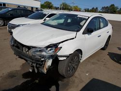 Salvage cars for sale at New Britain, CT auction: 2018 Nissan Sentra S