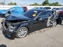 Carros salvage sin ofertas aún a la venta en subasta: 2014 Infiniti Q50 Base