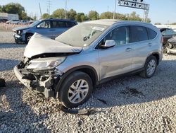 Salvage cars for sale from Copart Columbus, OH: 2016 Honda CR-V EXL