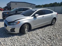 Salvage cars for sale at Wayland, MI auction: 2019 Ford Fusion SE