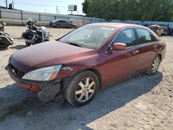 Honda salvage cars for sale: 2005 Honda Accord EX