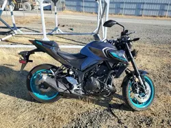 Salvage motorcycles for sale at Anderson, CA auction: 2024 Yamaha MT-03