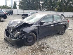 Salvage cars for sale at Windsor, NJ auction: 2016 Nissan Sentra S