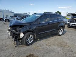 Salvage cars for sale at Tulsa, OK auction: 2018 Ford Escape SE