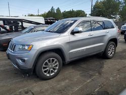 Jeep salvage cars for sale: 2015 Jeep Grand Cherokee Limited