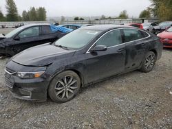 Chevrolet salvage cars for sale: 2016 Chevrolet Malibu LT