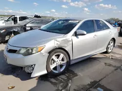 Salvage cars for sale at Grand Prairie, TX auction: 2012 Toyota Camry Base