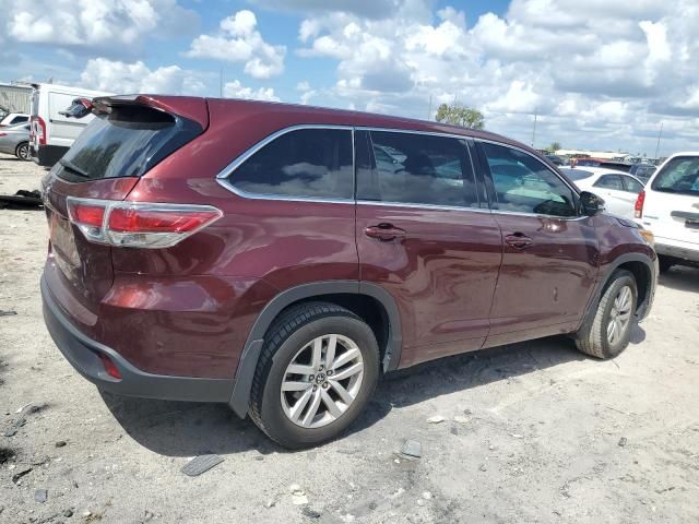 2016 Toyota Highlander LE