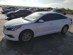 Salvage cars for sale at Grand Prairie, TX auction: 2016 Hyundai Sonata SE