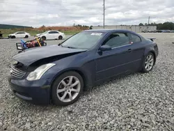 Salvage cars for sale at Tifton, GA auction: 2004 Infiniti G35