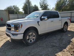 Salvage cars for sale at Midway, FL auction: 2022 Ford F150 Supercrew