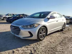 Salvage cars for sale at Houston, TX auction: 2017 Hyundai Elantra SE