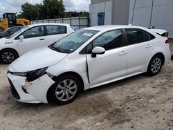 Toyota salvage cars for sale: 2021 Toyota Corolla LE