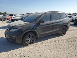 Honda salvage cars for sale: 2021 Honda Pilot Black