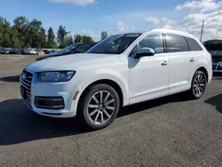 Salvage cars for sale at Portland, OR auction: 2017 Audi Q7 Premium Plus