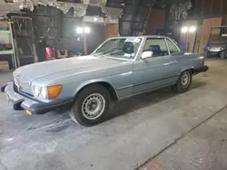 Salvage cars for sale at Albany, NY auction: 1985 Mercedes-Benz 380 SL