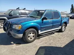 Salvage cars for sale at Vallejo, CA auction: 2001 Ford Explorer Sport Trac