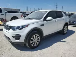 Salvage cars for sale at Haslet, TX auction: 2017 Land Rover Discovery Sport SE