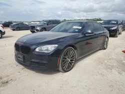 Salvage cars for sale at Houston, TX auction: 2015 BMW 750 I