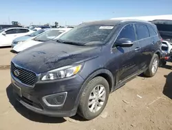 KIA salvage cars for sale: 2017 KIA Sorento LX