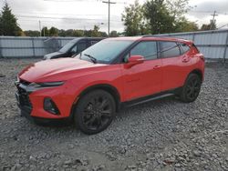 Chevrolet salvage cars for sale: 2019 Chevrolet Blazer RS