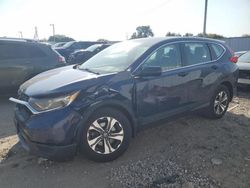 Salvage cars for sale at Franklin, WI auction: 2018 Honda CR-V LX