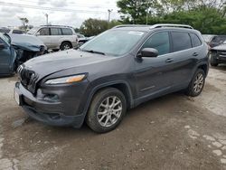 Salvage cars for sale at Lexington, KY auction: 2017 Jeep Cherokee Latitude