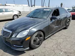 Salvage cars for sale at Van Nuys, CA auction: 2013 Mercedes-Benz E 350