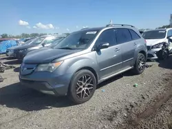 Salvage cars for sale at Kansas City, KS auction: 2009 Acura MDX Technology