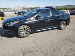 Salvage cars for sale at Las Vegas, NV auction: 2016 Hyundai Sonata Sport