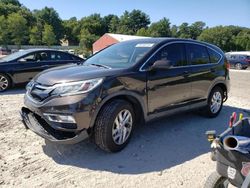 Salvage cars for sale at Mendon, MA auction: 2016 Honda CR-V EX