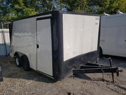 Salvage trucks for sale at North Billerica, MA auction: 2021 Qdtm Trailer