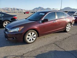 Salvage cars for sale at North Las Vegas, NV auction: 2010 Honda Accord EXL