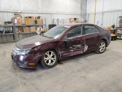 Salvage cars for sale at Milwaukee, WI auction: 2012 Ford Fusion SE