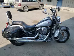 Salvage motorcycles for sale at Ellwood City, PA auction: 2007 Kawasaki VN900 D