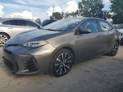 Salvage cars for sale at Riverview, FL auction: 2017 Toyota Corolla L