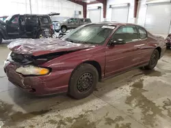 Chevrolet salvage cars for sale: 2003 Chevrolet Monte Carlo LS