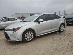 Salvage cars for sale at Haslet, TX auction: 2020 Toyota Corolla LE