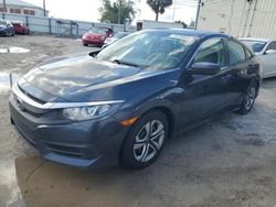 Salvage cars for sale at Riverview, FL auction: 2017 Honda Civic LX