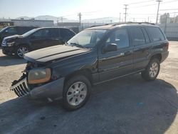 Jeep salvage cars for sale: 2001 Jeep Grand Cherokee Laredo