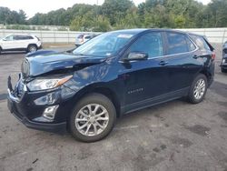 Salvage cars for sale at Assonet, MA auction: 2021 Chevrolet Equinox LT