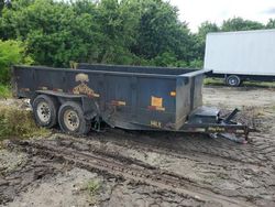 Salvage trucks for sale at Riverview, FL auction: 2014 Big Dog Dump Trailer